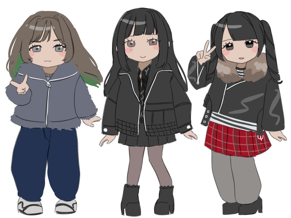 ahaha_tea's tweet photo. ぎゃるず？ https://t.co/B5A70f4bjR