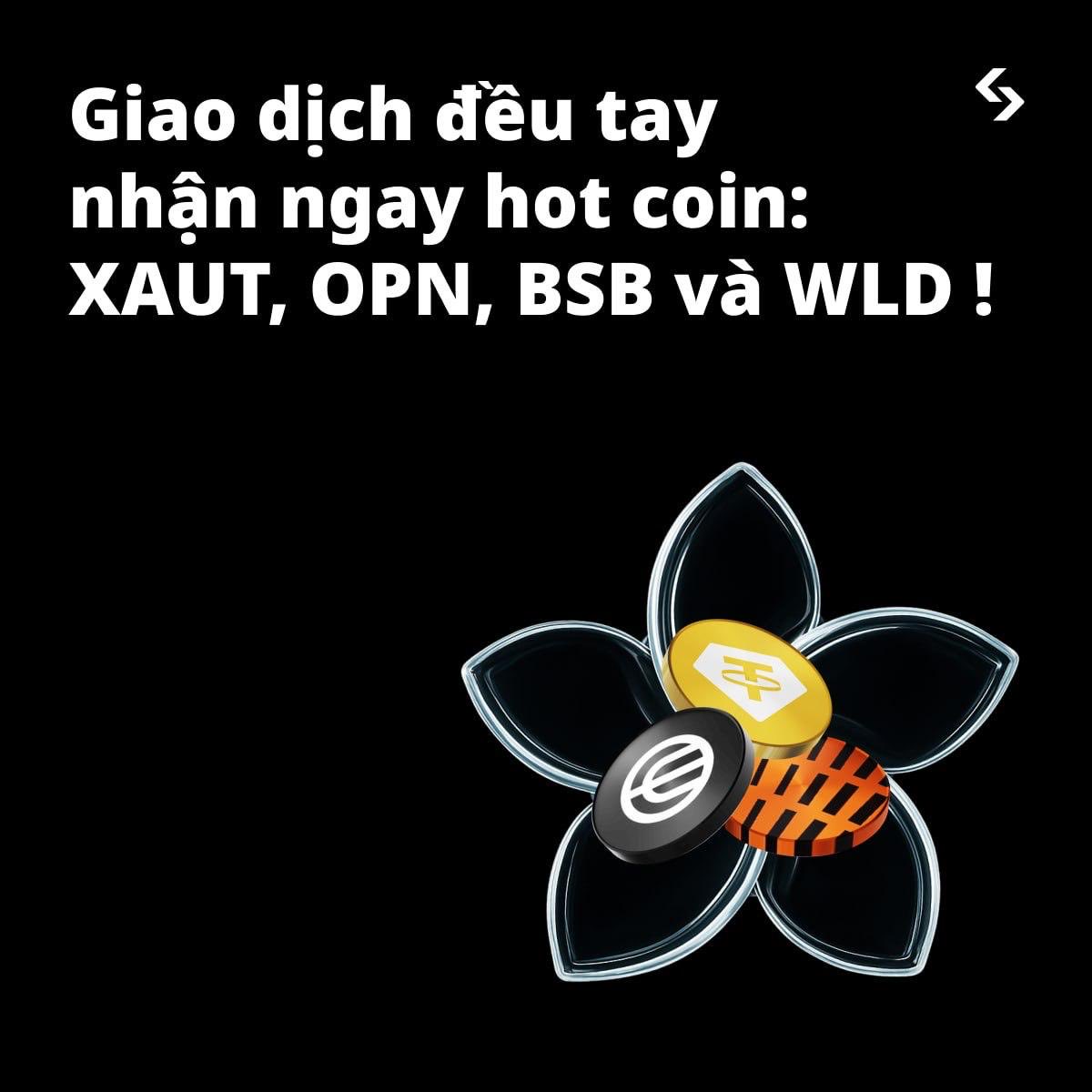 AI79TradingBOT's tweet photo. ⚡ Hot coin XAUT, OPN, BSB & WLD – làm nhiệm vụ nhận thưởng!

👉 Đăng ký Bitget tại đây để được hoàn phí 50% và nhận 200$ voucher Futures: https://t.co/Mfpxbwo1k2

Bitget đang chạy campaign mới với nhiều phần thưởng như XAUT, WLD, BSB và OPN.

Chỉ cần hoàn thành các nhiệm vụ như:
• Nạp ≥5,000 USDT và giữ 2 ngày
• Trade Onchain ≥5,000 USDT
• Trade TradFi ≥100,000 USDT
• Volume giao dịch từ 50k – 1M USDT

Sau đó có cơ hội rút thăm nhận thưởng:
🎁 0.005 XAUT
🎁 30 WLD
🎁 13.5 BSB
🎁 10 OPN

⏰ Event chỉ kéo dài 9 ngày – đến 22:59 ngày 22/03/2026 (VN).

👉 Tham gia tại:
https://t.co/BpzltOF9cX

#Bitget #CryptoEvent