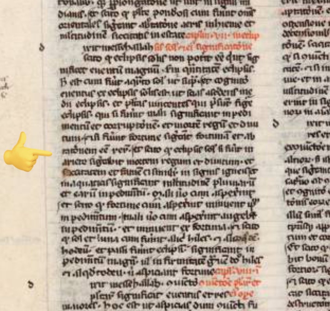 VanesaRegaladoV's tweet photo. Según Māshāʼallāh (trad. Latín Juan de Sevilla) uno de los astrólogos medievales más importantes, los eclipses  solares que caen en signo de fuego traen consigo muerte de reyes y colaboradores, además de sequía y hambre.

El 12 de agosto hay eclipse solar en Leo🔥😬

#AyMadre https://t.co/25rcyAAeoA