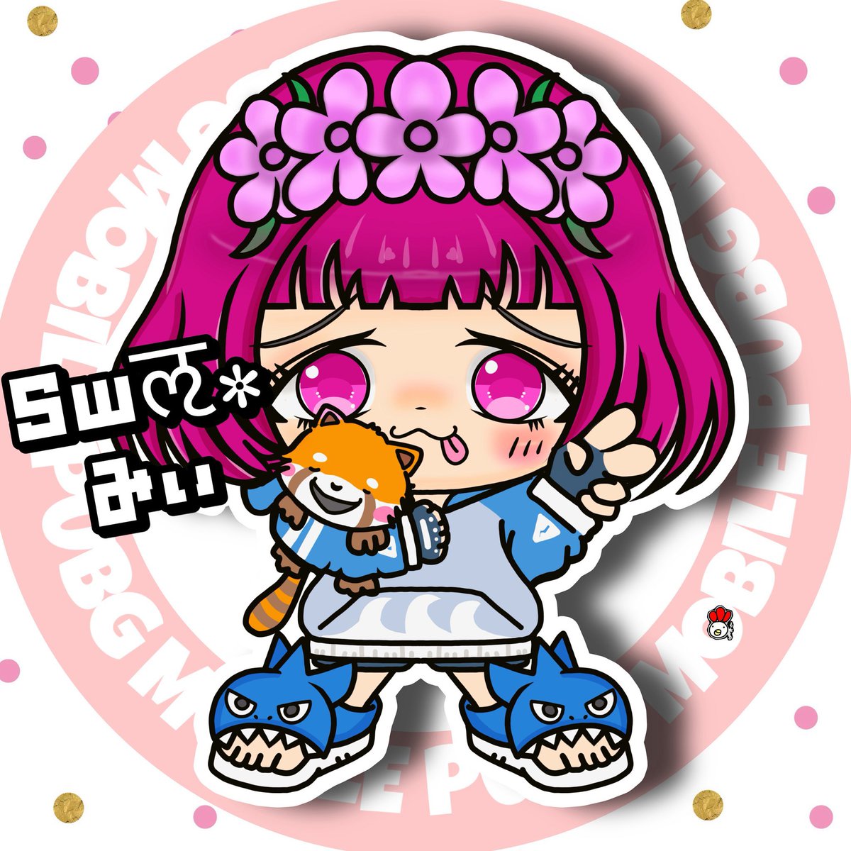 S_hGaming's tweet photo. いつもお世話になっているうたまる様から今回もアイコンを描いていただきました( ◍´꒳​`◍ )
配信で使えるスタンプもありがとうございます🐹
#w87944284 https://t.co/2ZY9ksVqlZ