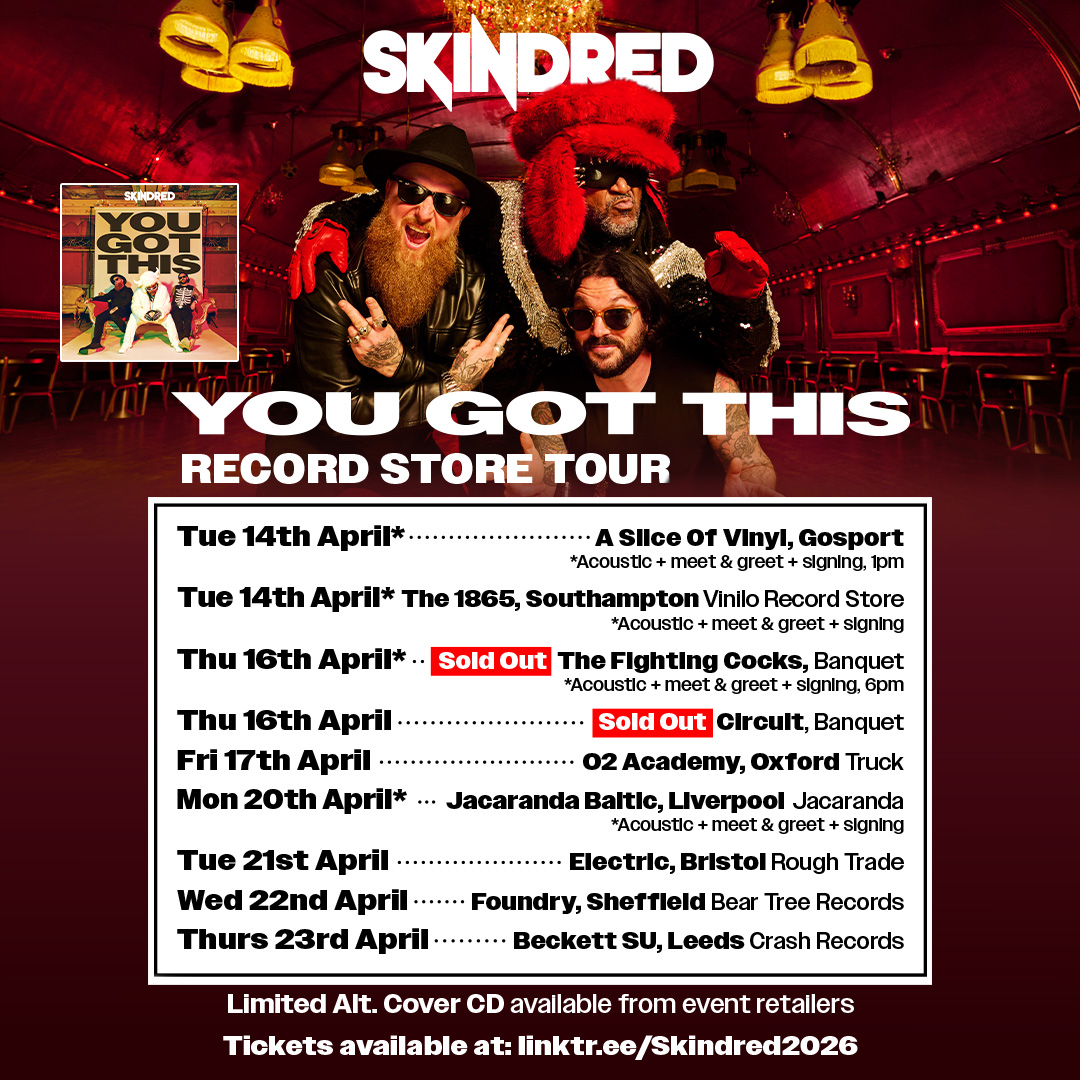 Skindred tweet media