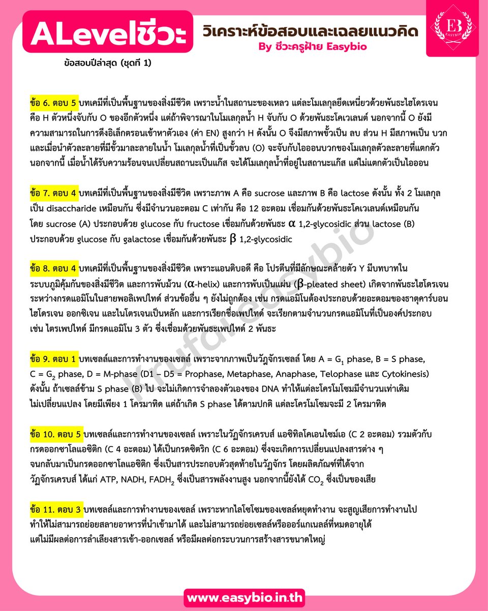 ชีวะครูฝ้าย🧠🌟#dek70 tweet media