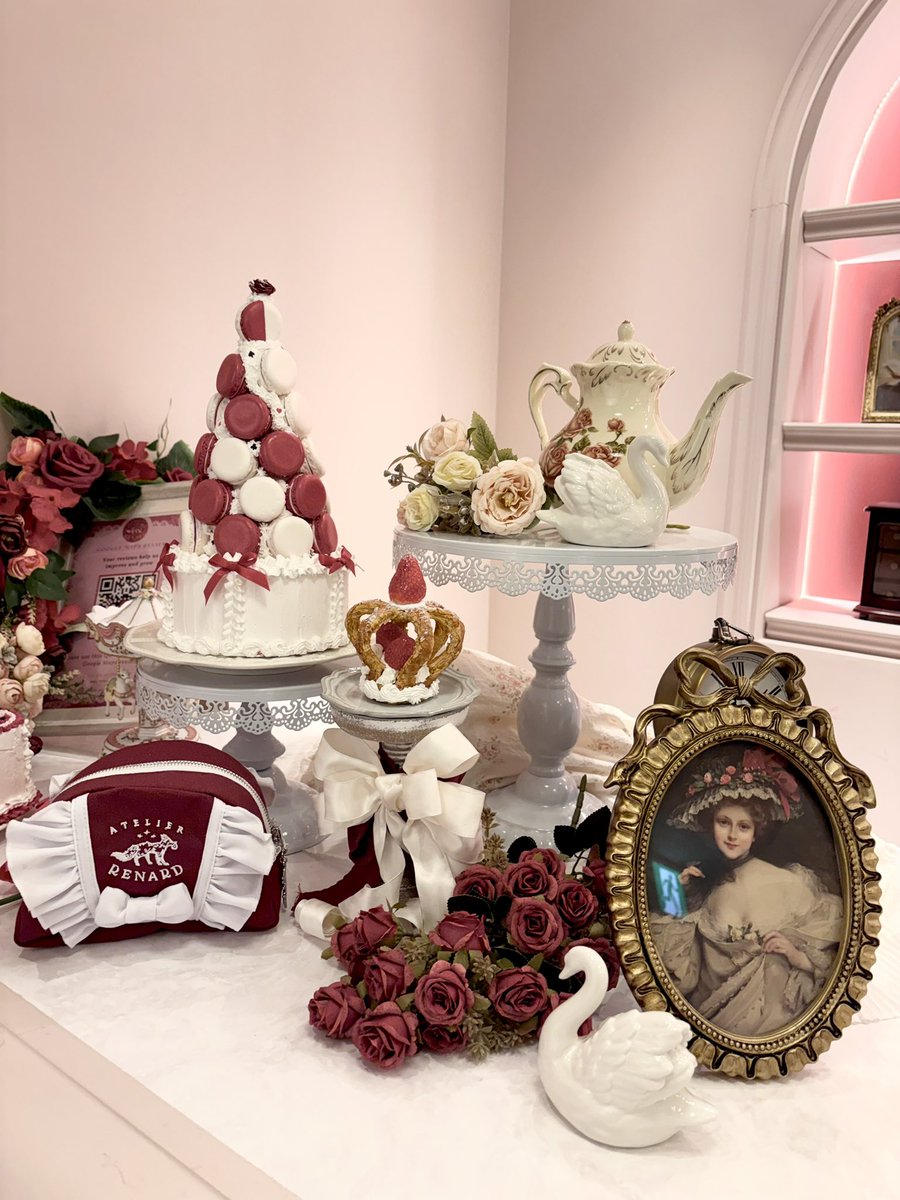 lby5m's tweet photo. ⠀📍atelier renard

Alice Rose Valentine afternoon tea🕰️🥀
⠀ https://t.co/rwkUO1hCOq