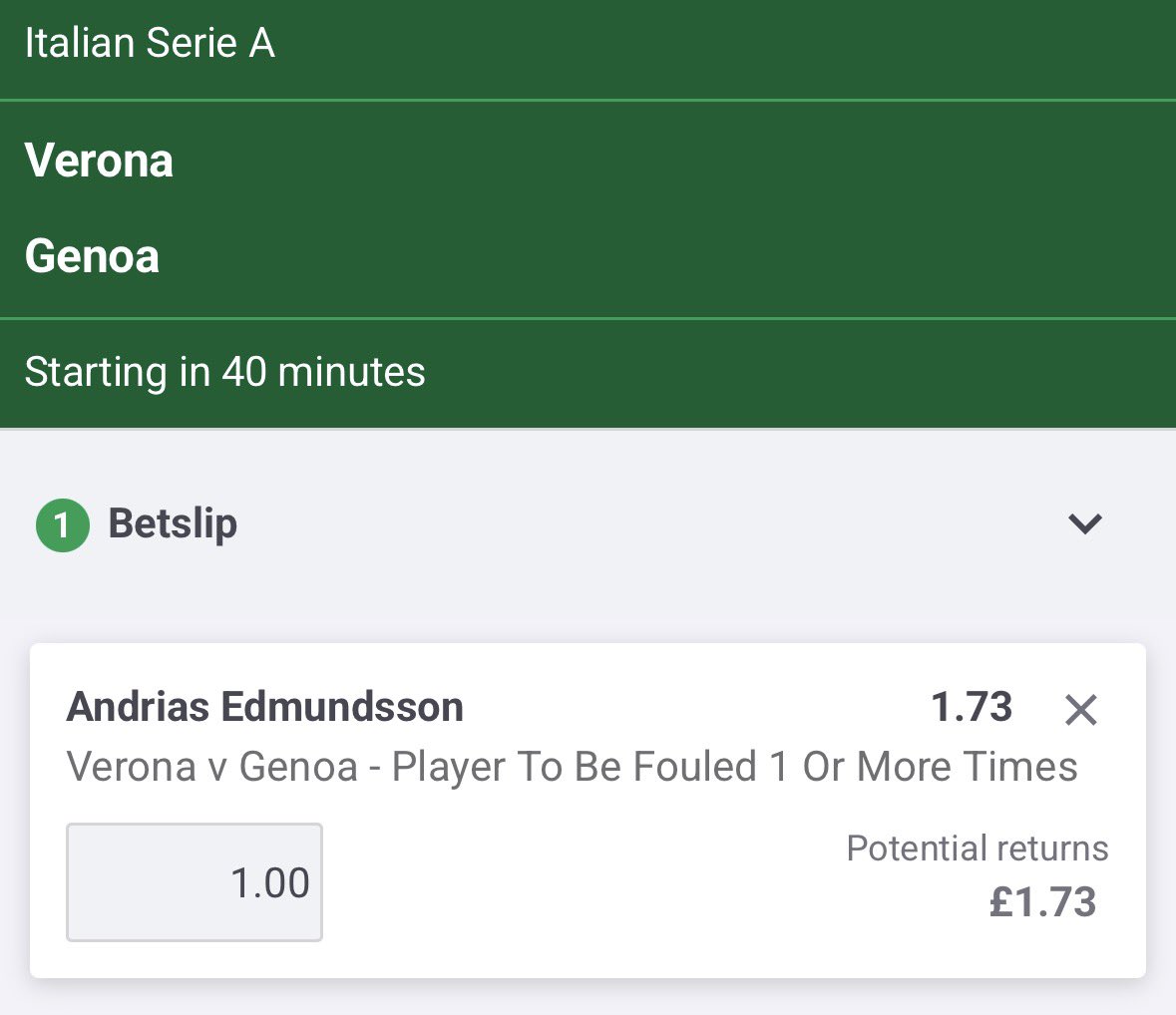 Match Day Bets tweet media