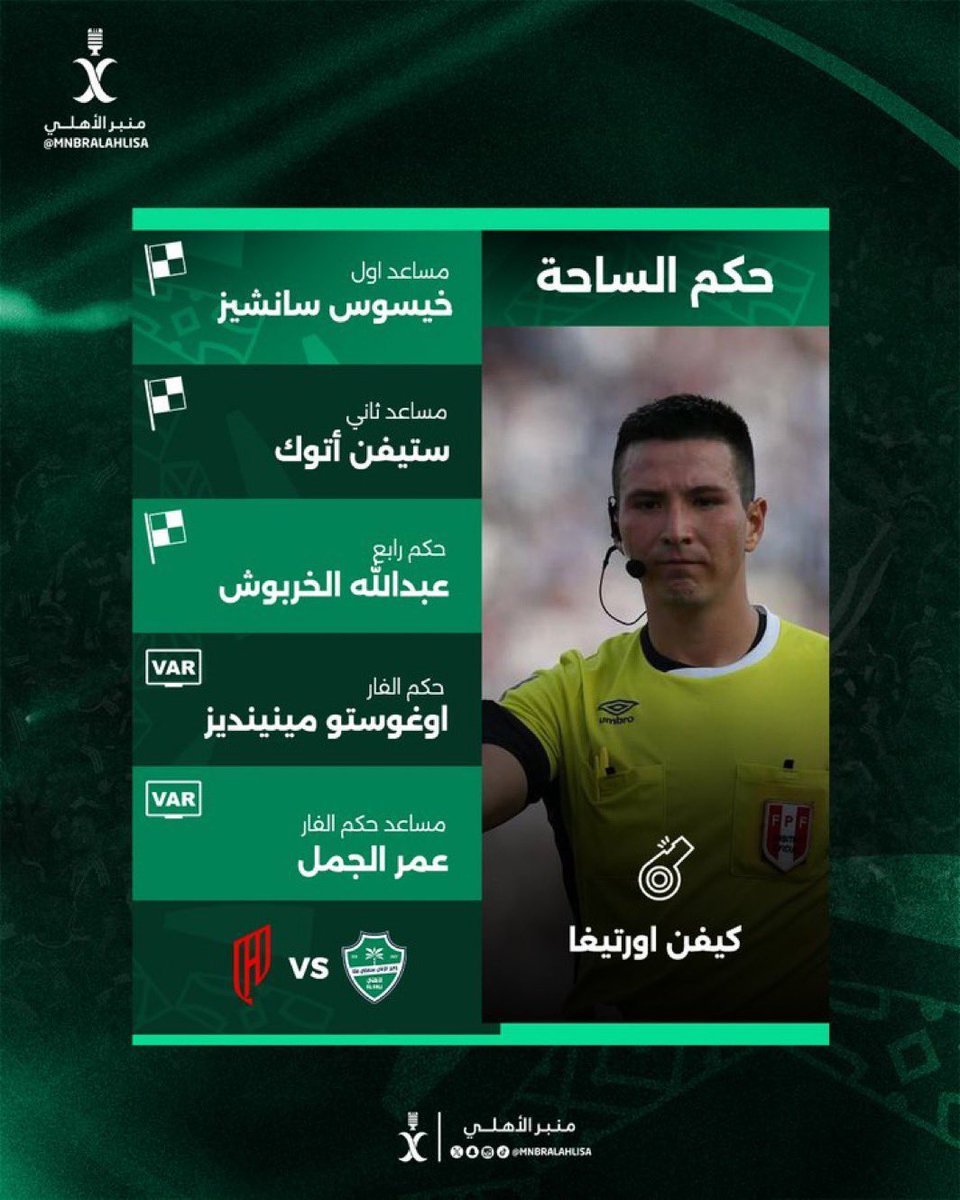 تكلفة إيقاف الأهلي نصف مليون ريال ..
استقطاب طاقم تحكيمي متواضع وحكم صدر بحقه إيقاف و" جمل " في غرفة الفار ..
مما يثير التساؤل كل هذه الأحداث التحكيمية في مباراة #الاهلي_القادسية وغرفة الفار غير مفعلة .؟
إدارة الهلال أصدرت بيان .. أين إدارة #الأهلي المتضرر الأكبر من التحكيم .؟