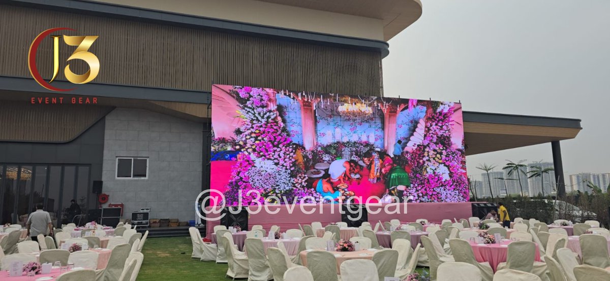 j3eventgear's tweet photo. Reliable technical support by @j3eventgear with LED Screen setup by J3 Event Gear for the Gangula Family Engagement Ceremony at Hy One Convention. 🔊✨

#J3EventGear #jmediaglobal #CorporateEvents #Wedding #AudioLaunch https://t.co/OwLKUNTtxz