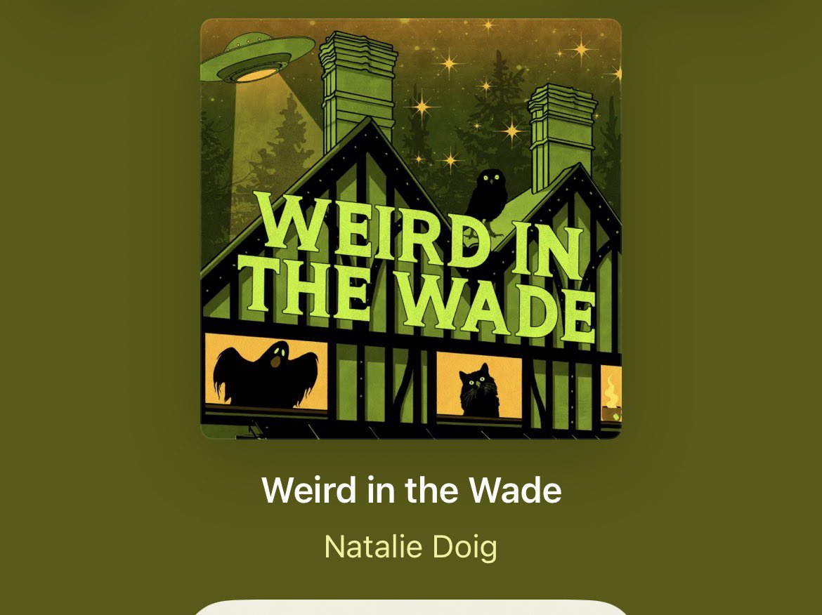 MadForMaple's tweet image. If you like historically #spooky 👻 podcasts than you MUST listen to @WeirdInTheWade !! It's one of the best produced shows I've heard and host Natalie Doig's research and #storytelling is fantastic! 

podcasts.apple.com/jp/podcast/wei…