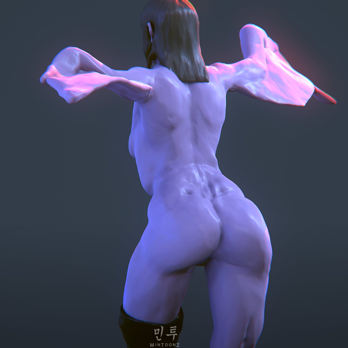 mintupintukumar's tweet photo. Anatomy study WIP 
Concept art by - Filipe Pagliuso

#zbrush #marmost #gameart #anatomy https://t.co/EhNWR1FxJc