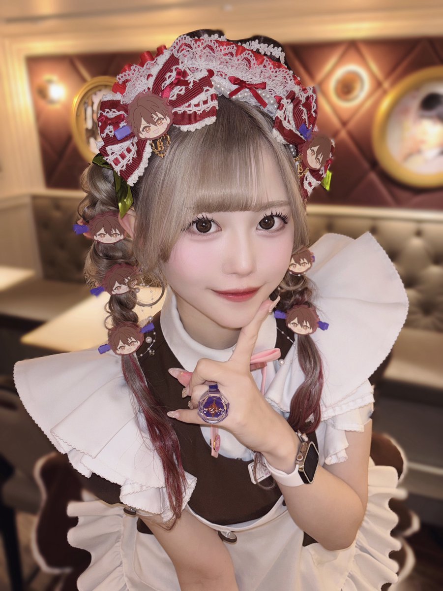 Re_r0ute's tweet photo. スタライ10th 3日目♡
今日のヘアメはセルフオマージュでした❣️ https://t.co/2e1wQEhK1O