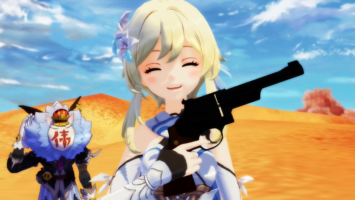 TSKBMMDer's tweet photo. 【原神MMD】結局これだよね♪
#原神
#MMD https://t.co/d406l8PbIj