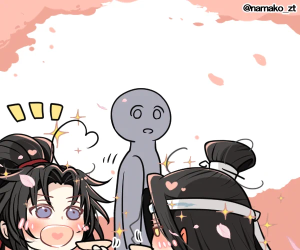 花見酒をする道侶 に出くわすモブになりたい #魔道祖師 #MDZS