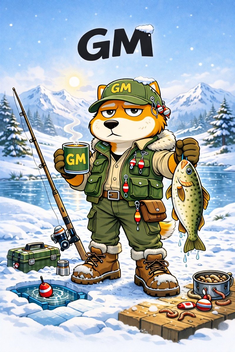 GM. Reeling in the future one stupid fish at a time.