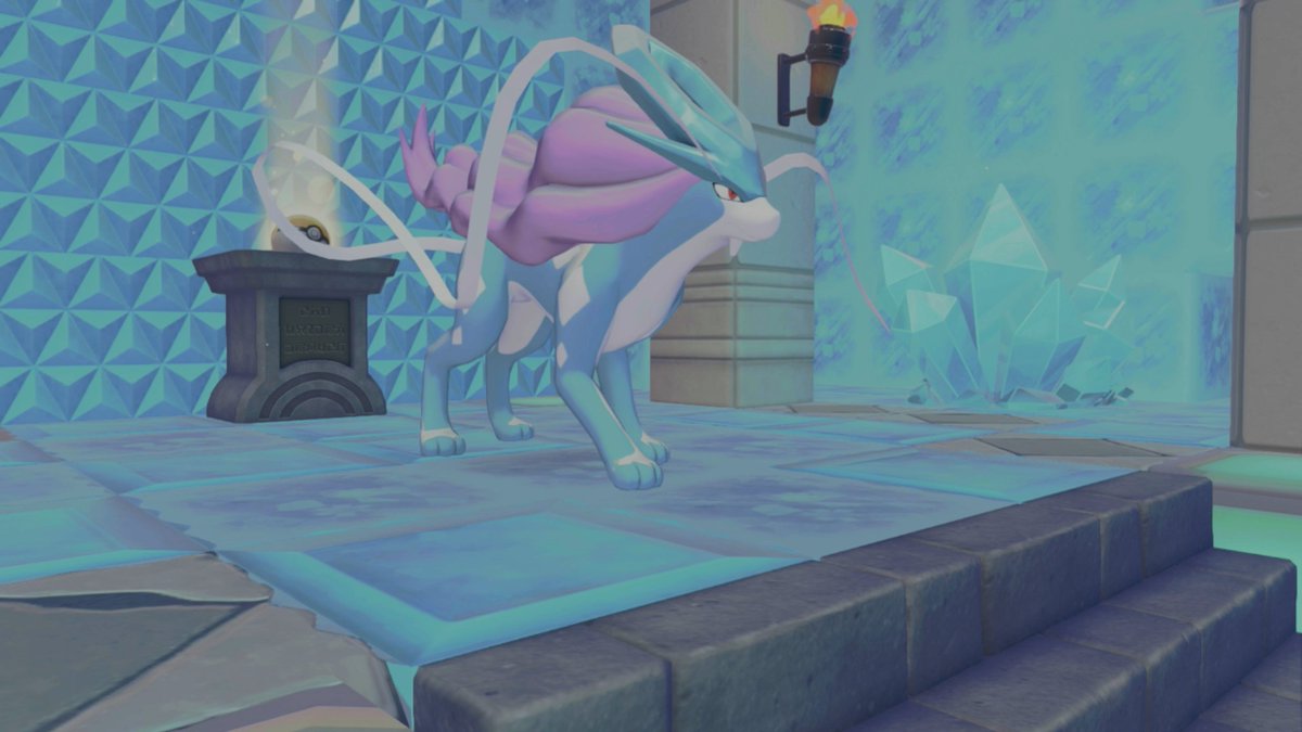 J'viens de choper Suicune sur Pokopia !!!