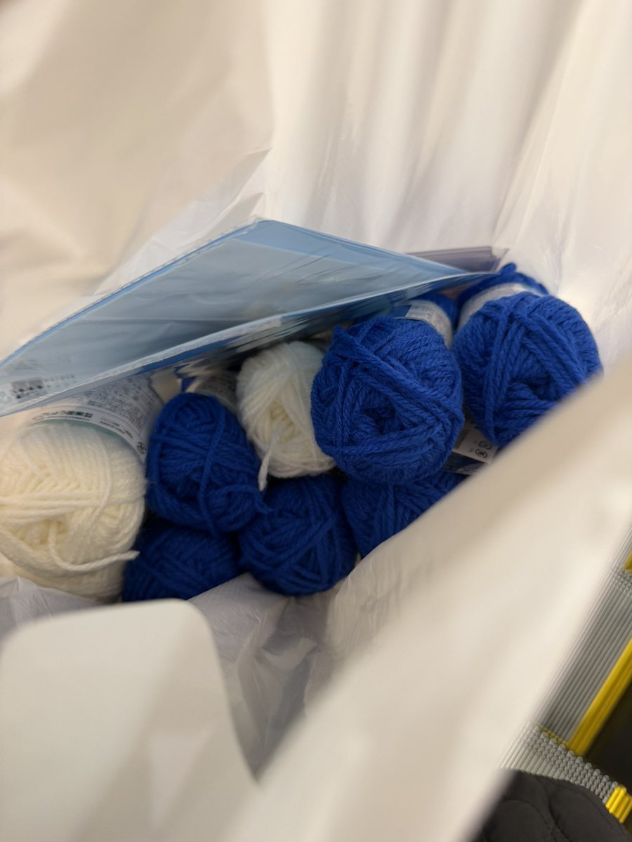 3件まわってやっと🧶🪡