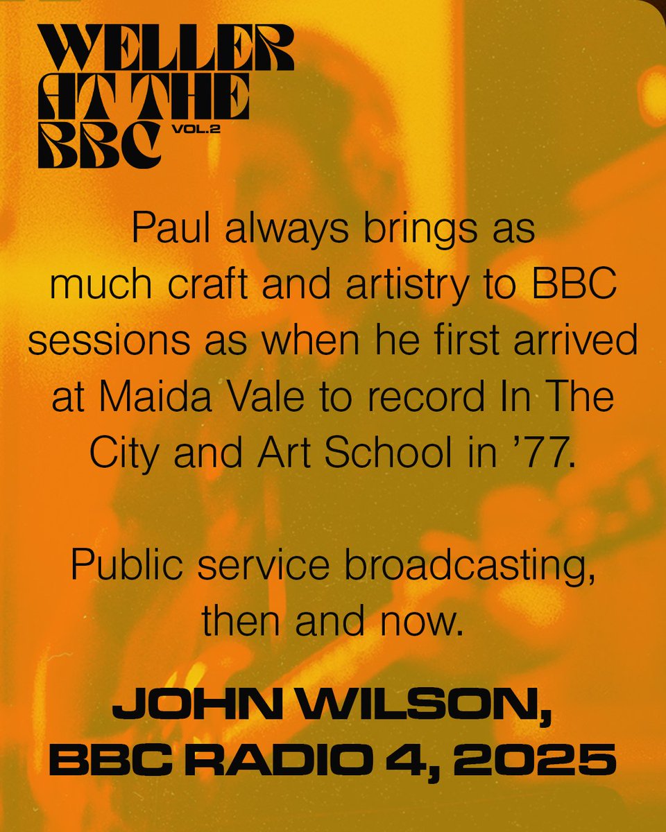 Paul Weller tweet media