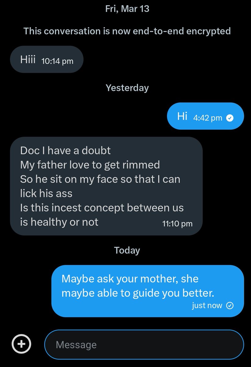 SexEdDoctor(1.)Follow my profile-(2.)DM tweet media