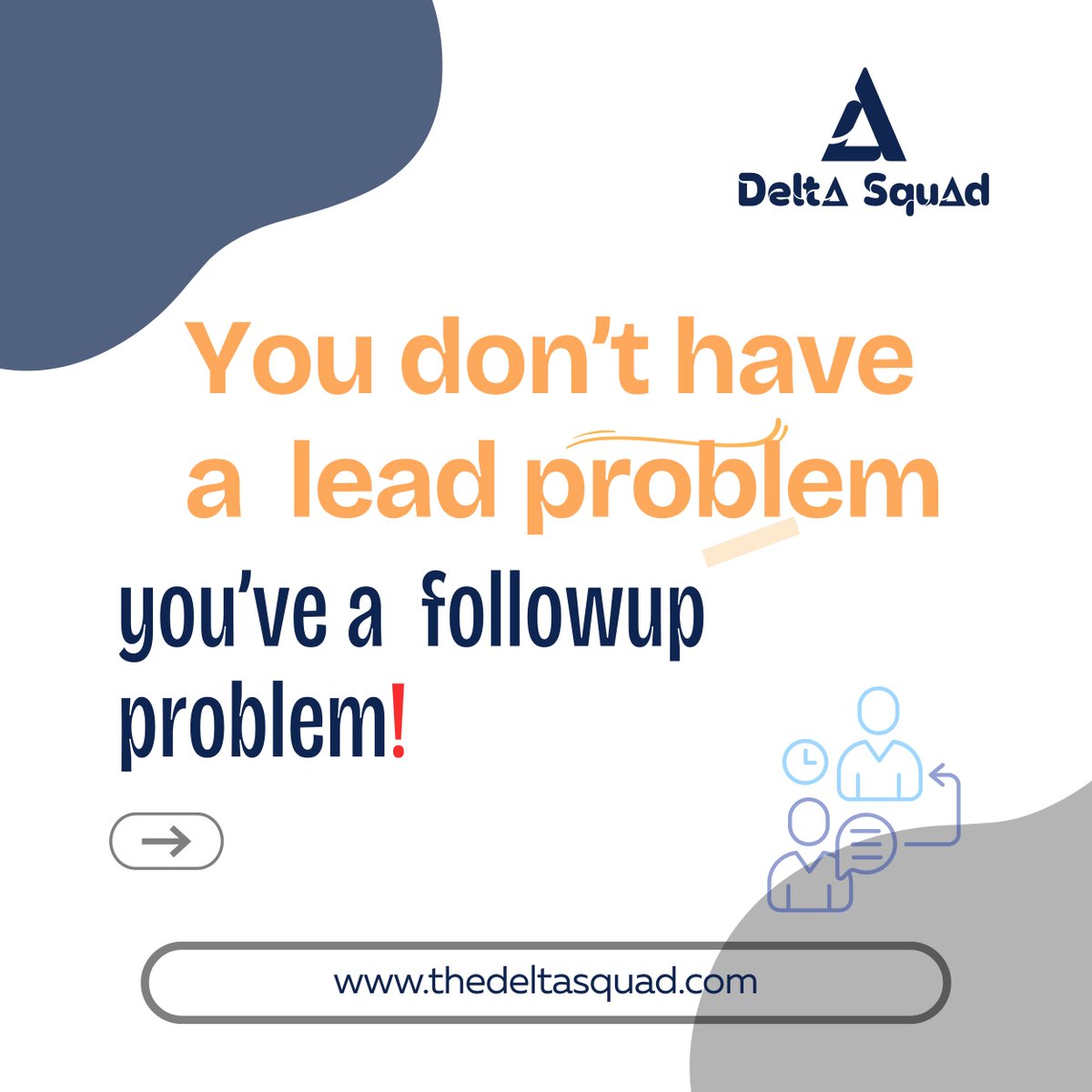 deltasquadai's tweet photo. 🔰 You don’t have a lead problem, You have a follow up problem!

Forms filled 👉 DMs sent 👉 No second touch

❌Leads aren’t low, They’re ignored.

⚡Systemize follow up - Close more Deals.

#BusinessAutomation #AIAutomation #LeadGeneration #BmNafis #SalesSystems #DeltaSquad https://t.co/gDzlhJZiYl