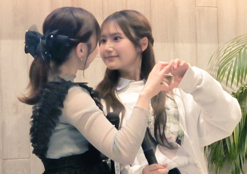 #永野芹佳 生誕イベント2026🎉
inグレイドパーク恵比寿✨
#鈴木くるみ さんとの撮影タイム📸