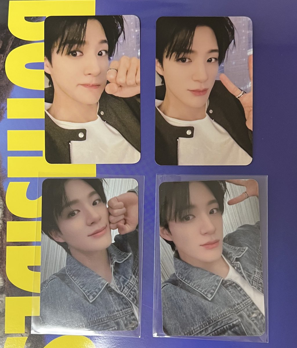 B_kyoong_56's tweet photo. NCT JNJM BOTH SIDES 
ジェノ ジェミン ラキドロ トレカ 交換

【譲】ジェノ(EVERLINE、MINIRECORD)

【求】ジェミン(💖)

条件の合う方はリプ、dmお願いします😌 https://t.co/kW6UMaUqUo