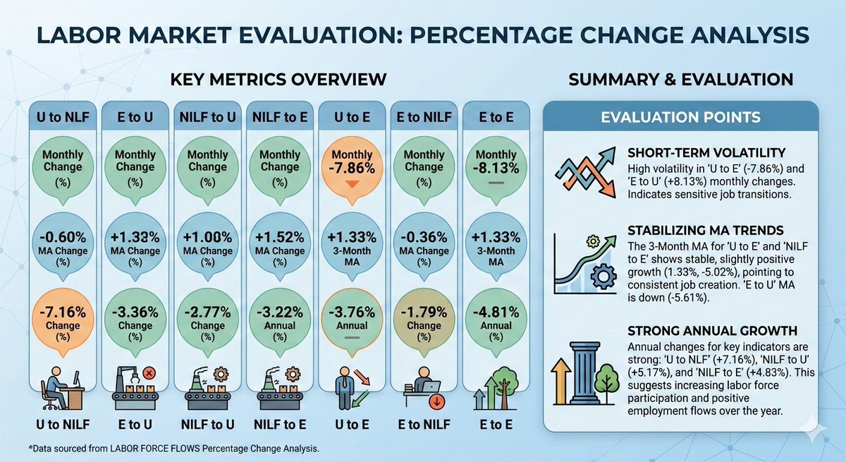 econreviews's tweet image. #LaborMarket #Economy #EmploymentTrends #UnemploymentData #WorkforceAnalysis #EconomicInsights