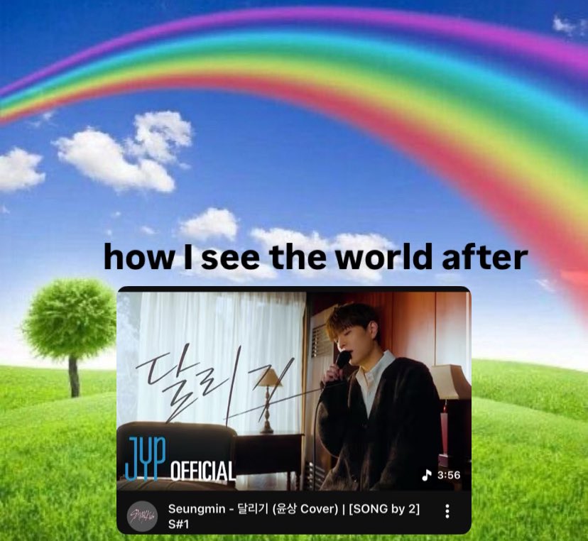 seungmin, thank you for becoming a singer