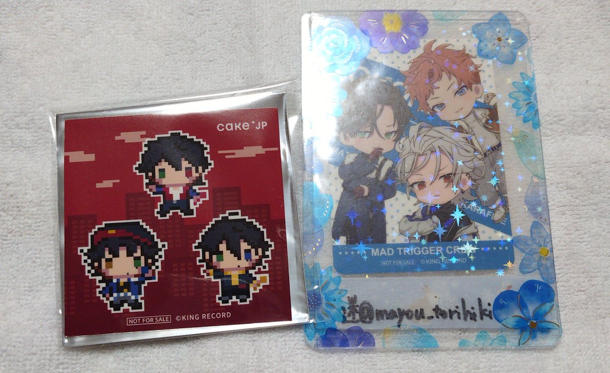mayou_torihiki's tweet photo. 【交換】ヒプノシスマイク ヒプマイ cake .jp ケーキ クッキー缶 ステッカー

譲:イケブクロ
求:ヨコハマ

郵送交換
検索からもお気軽にお声がけください https://t.co/4aH3bZcZyl