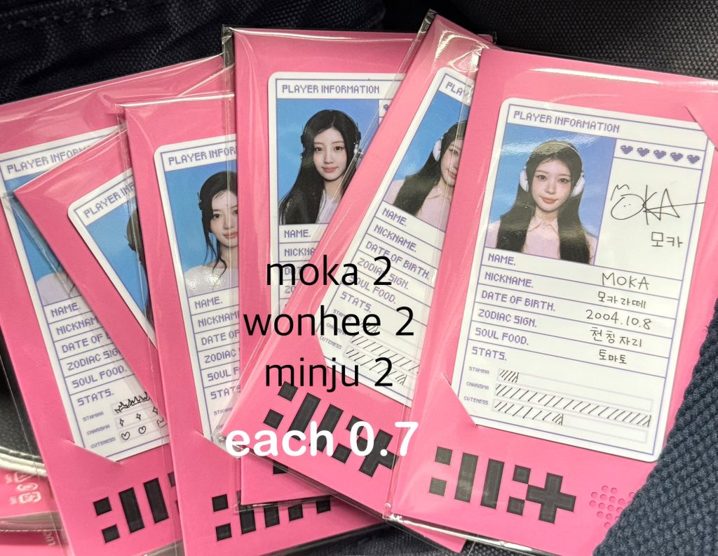il_pow's tweet photo. 아일릿 콘서트 엠디 글릿존 양도
illit press start MD sell 

📦준등기 + 1800

wts badge photocard poca pc proxy yoonah minju moka wonhee iroha gllit zone concert luckydraw  LD 5만원 이상 구매 증정 특전 포카 캔뱃지 배지 메시지카드 윤아 민주 모카 원희 이로하 증사 럭드 럭키드로우 https://t.co/zAAiVTQ3wM