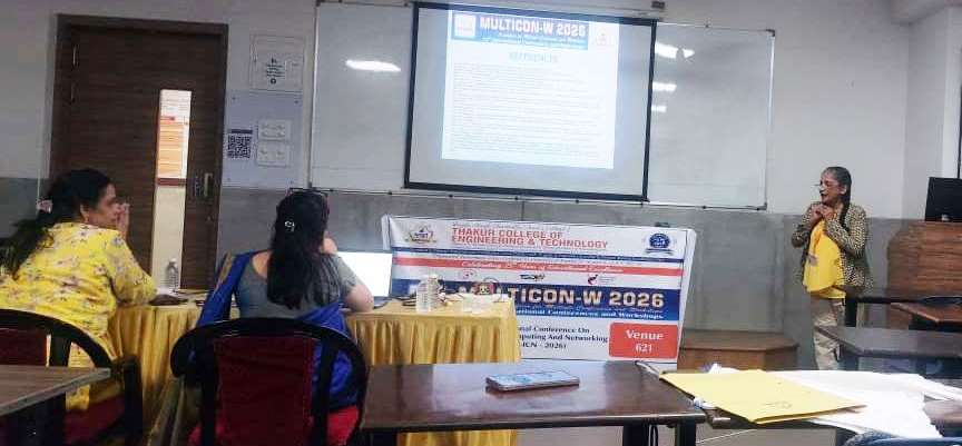 jugnumanhas's tweet photo. Wonderful experience presenting my research paper at the TCET Multicon 2026!! https://t.co/VPmBRFdbZP