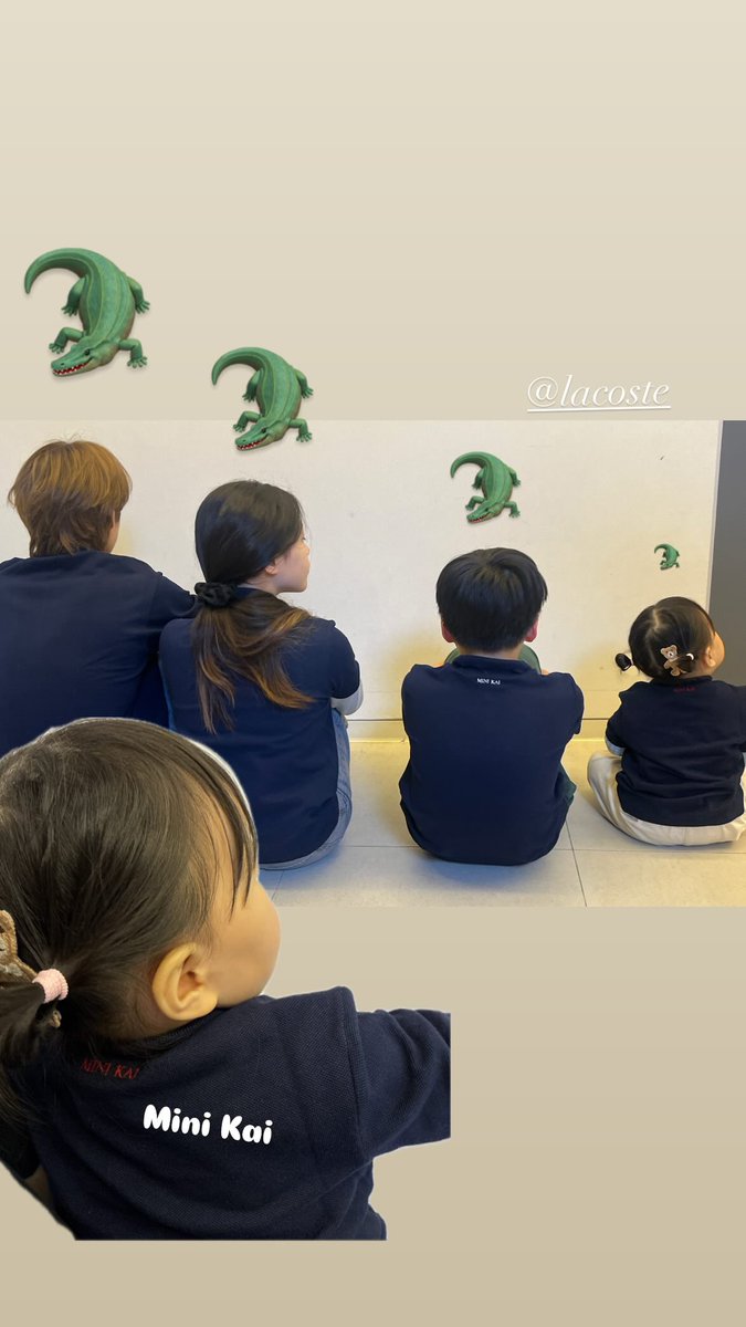 Ace_BBH's tweet photo. Just look at how big have Rahee and Raeon gotten 🥹 also jongin's baby niece is so tiny and adorable 😭🤏 https://t.co/Q7pbfosrD6
