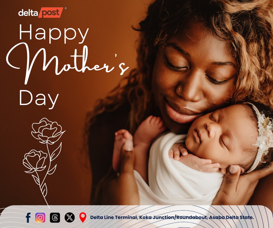 DeltaPost114275's tweet photo. Happy Mother's Day to the women who deliver love every single day. 💐

To the moms on our team and in our customer family—thank you for your strength and care. You deserve all the love today!

#MothersDay 
#HappyMothersDay 
#CourierMoms 
#ThankYouMom
#DeltaPostDelivers https://t.co/Mp8P6wbkmN