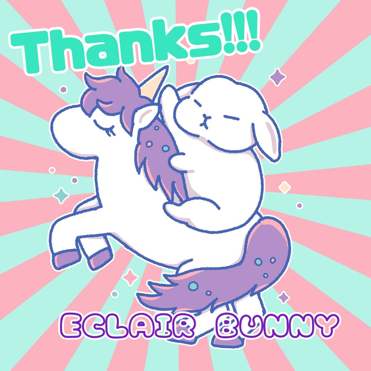 ECLAIR BUNNY🐰エクレア（うさぎ作家） tweet media