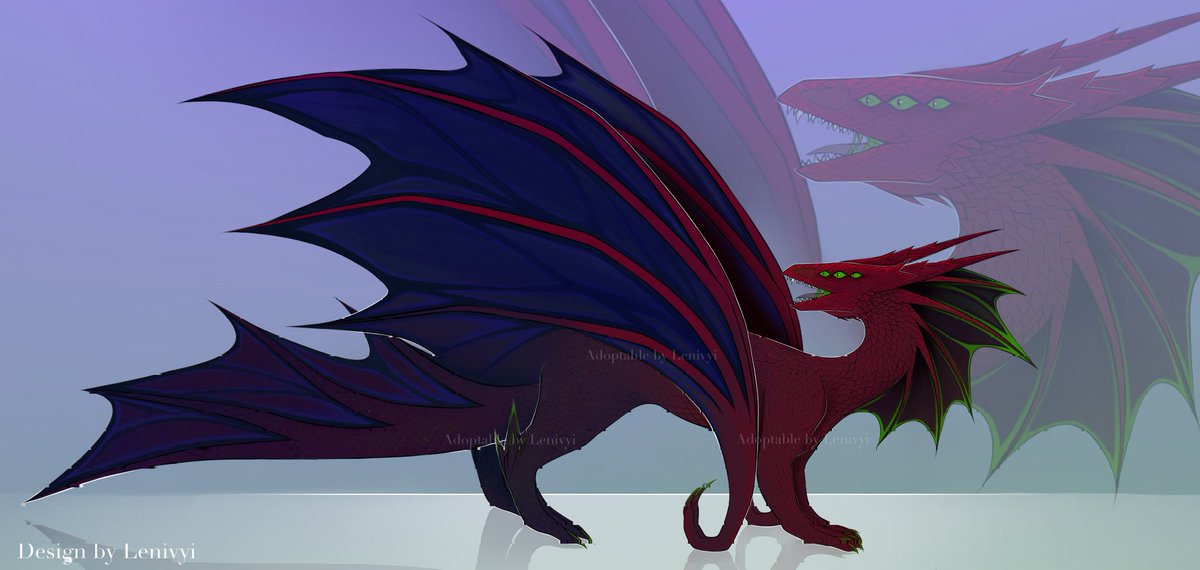 Lenivyi1's tweet photo. Adoptable auction - Poisonous Dragon | PayPal (LavaTop)
SB: 35$
MB: 1$
AB: 75$
Place your offer in the comments✨

#characterdesign #adoptable #artshare #dragonadoptable #fantasydesign #dragondesign #paypaladoptable #creatureadoptable #mythicaldesign https://t.co/yAMBEHw2LZ