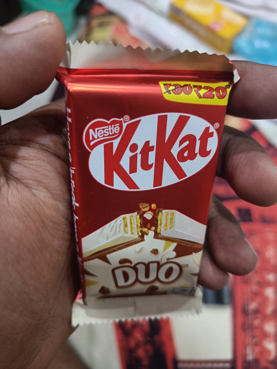 <a href="/JioCare/">JioCare</a> <a href="/JioMart/">JioMart</a> I ordered kitkat from jiomart at 29rs (MRP 30) but when it came the price says 20 instead of 30. This is wrong.