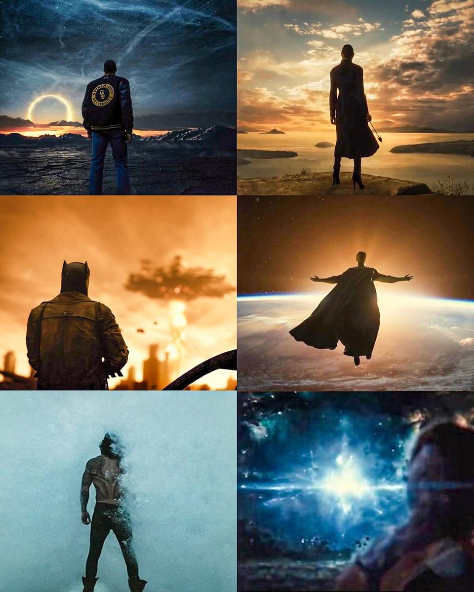 “Um momento de mito.
Cada membro da Liga da Justiça enfrentando o peso da responsabilidade com honra — capturados no formato 1.43:1, eles permanecem como figuras em um mito — olhando para o que vem a seguir.”

📸 Zack Snyder (IG)