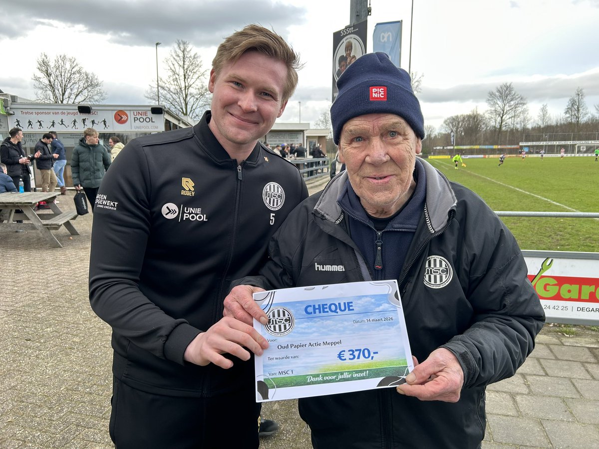 🤍🖤🤍 MSC Meppel tweet media