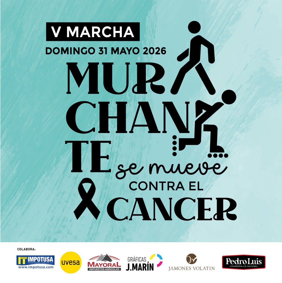 mursemueve's tweet photo. 📣 ¡Se abren las inscripciones!

Ya puedes apuntarte a la V Marcha Solidaria “Murchante se mueve contra el cáncer” 💚

🗓 Inscripciones: A partir del 21 y 22 de marzo
📍 Centro Cívico de Murchante
🕙 De 10:00 a 14:00 y de 17:00 a 20:00

🎽 Dorsal + camiseta: 7 €

#Mursemueve2026 https://t.co/YkYvJgFueY