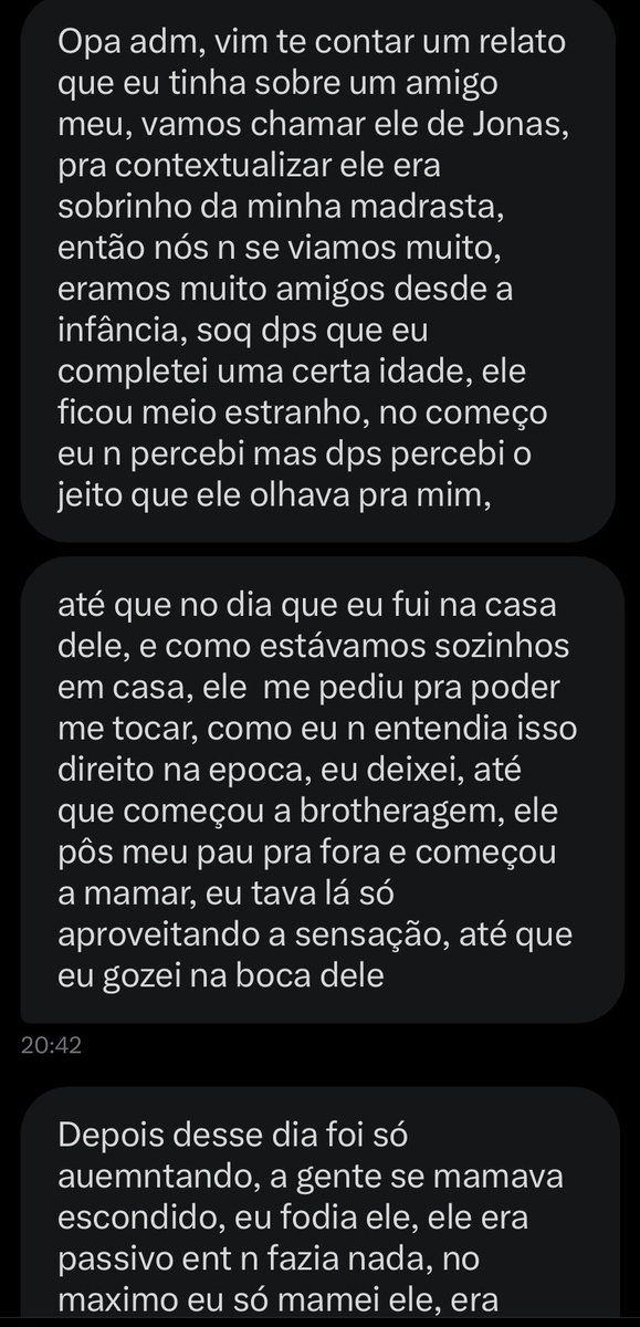 Relatos De Brotheragem tweet media