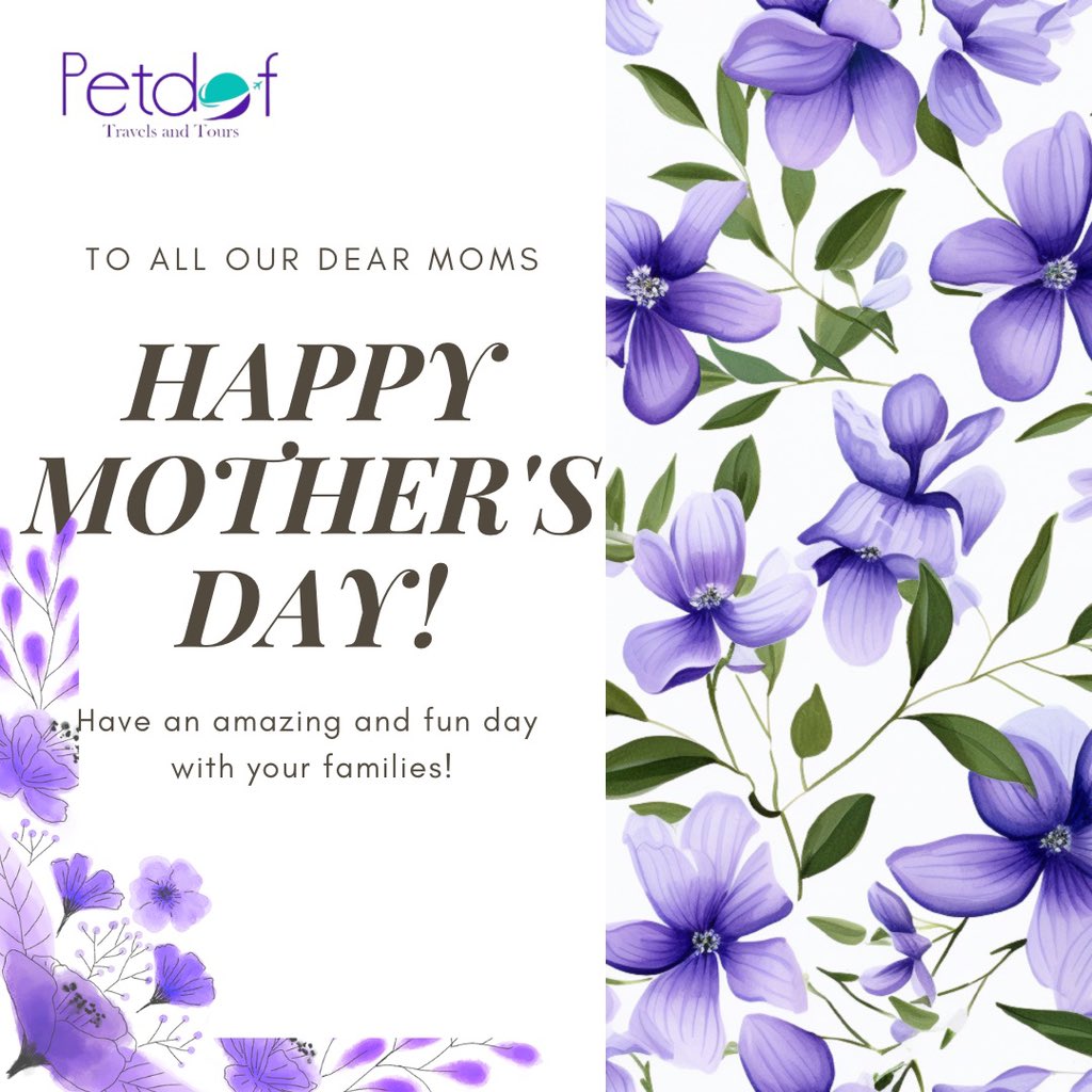 petdoftravels's tweet photo. A Mother’s love is the heart of every home.
Celebrating all the amazing mothers today.
#happymothersday #motherslove #celebratelove #mumappreciation #supermoms https://t.co/FNllfehFtW