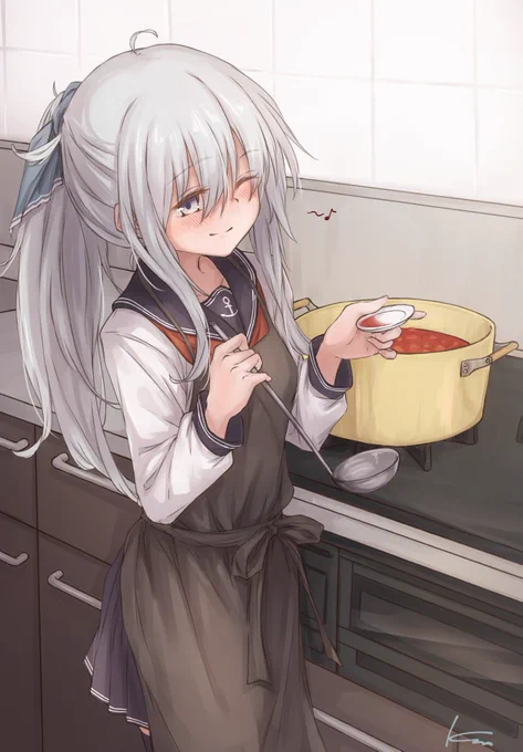 ボルシチを作ってくれる響