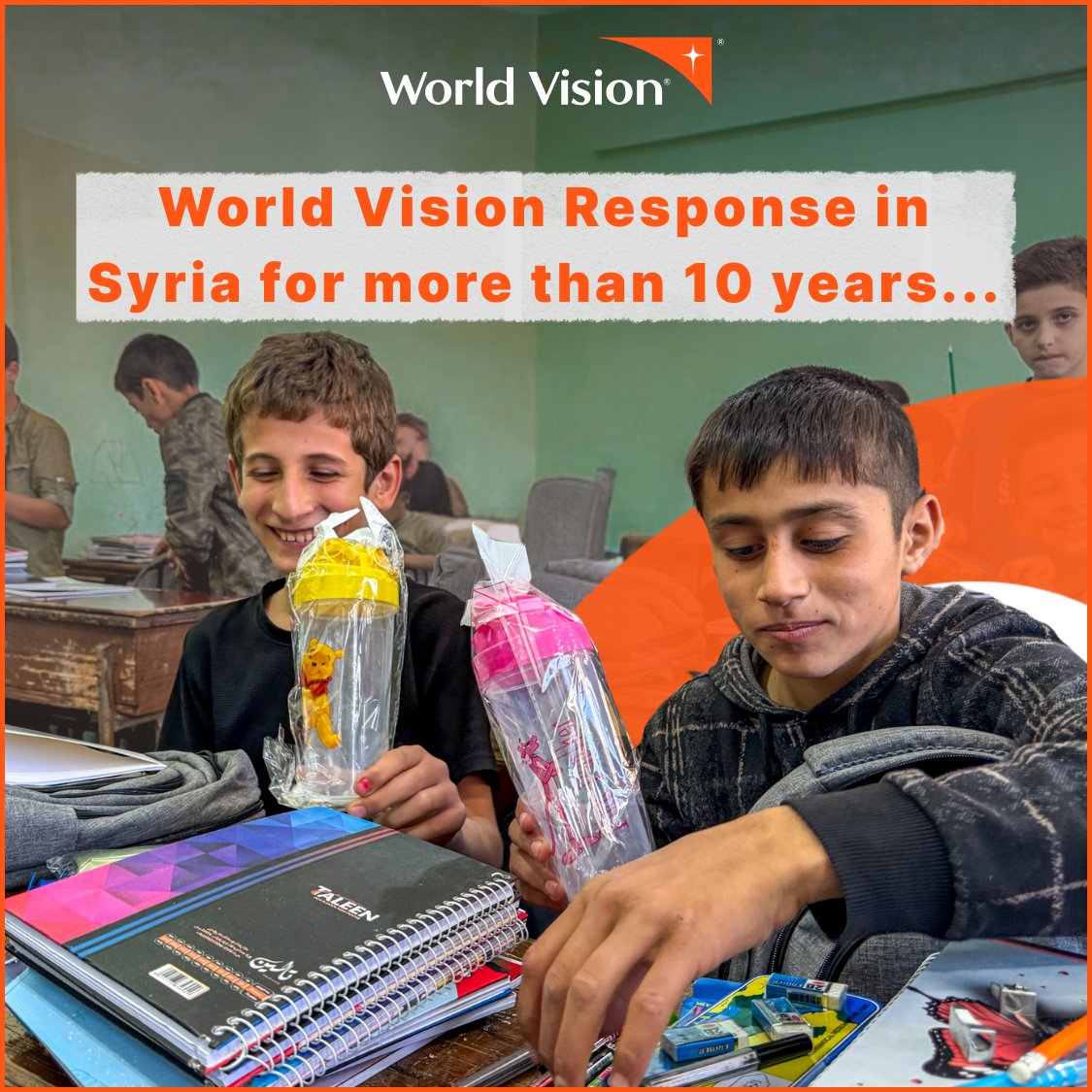 World Vision Syria Response tweet media
