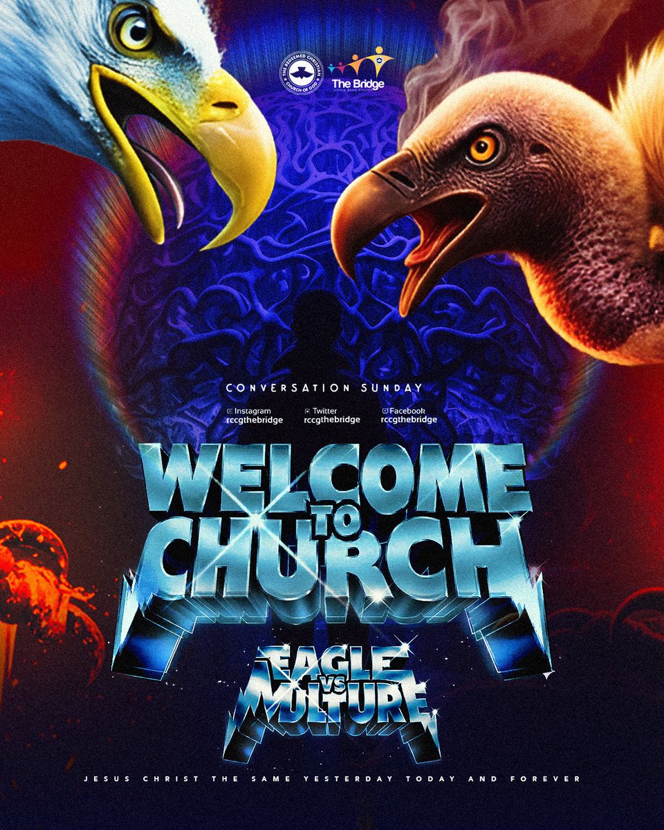 Welcome to church! 🥳

#rccgthebridge