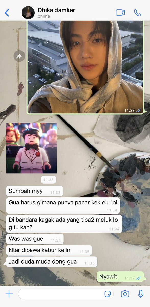 dhika vs hilmy tweet media