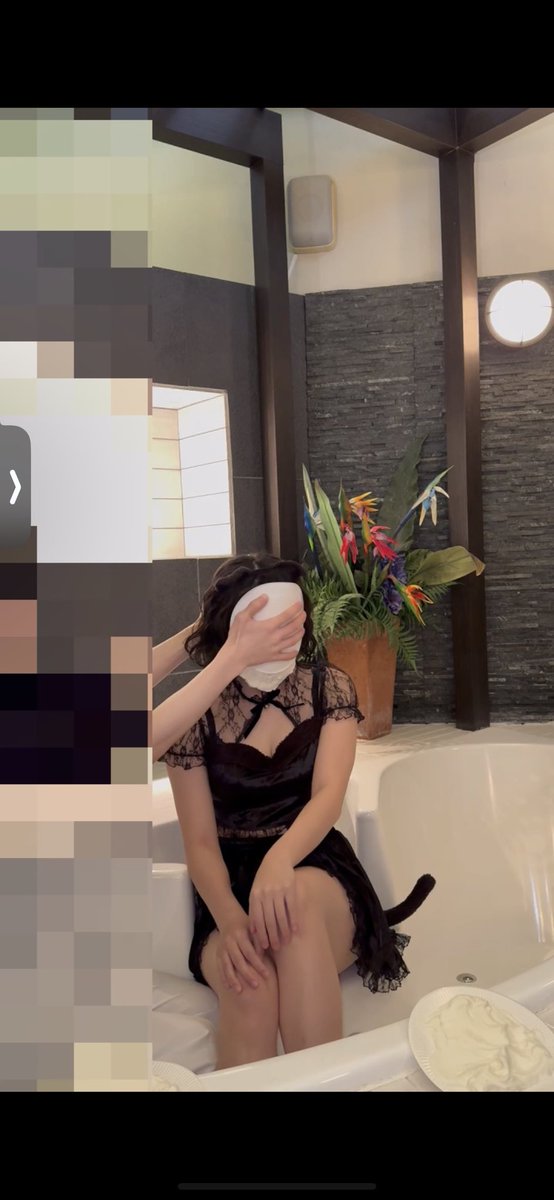 ハク 🍰 パイ投げ撮影 tweet media