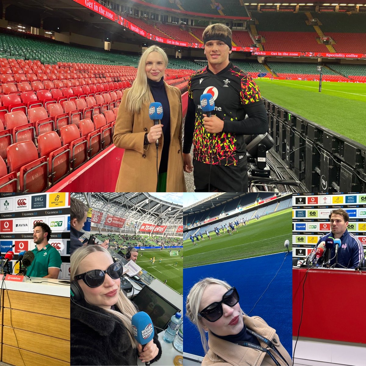 toriaturner's tweet photo. Six nations done for @BBCSport 

Best @SixNationsRugby tournament ever!! https://t.co/wkOLsVOFMJ