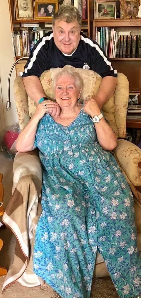 Here she is, my dear mum. 

I lost her at the end of Covid only to say goodbye to her physical self online but grateful that her beautiful soul was already with the good Lord ✝️ 👼🏻 

Miss you every day mum as you’re not sat in your chair knitting but thankfully I can still talk