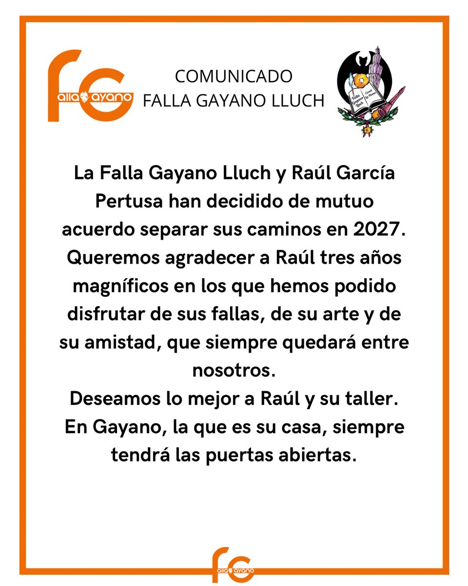 Falla Gayano Lluch tweet media