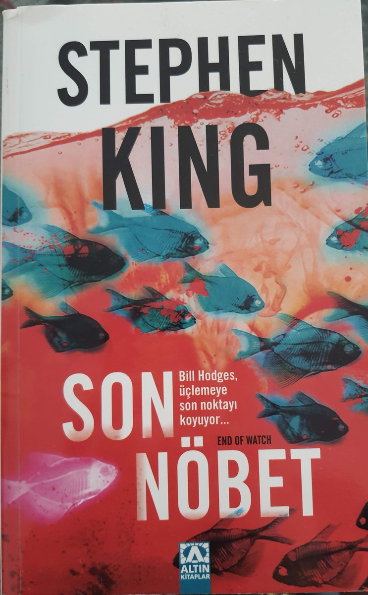 eergene59's tweet photo. #EnSonNeOkudun STEPHEN KING in SON NÖBET adlı kitabı #kitapdostum #kitapokuyalım #kitapcenneti #okumakkurtaracak #okuyalımokutalım #kitaplariyikivar @OkuyorumNe @mavi__ayrac #kitapkurtaracak #kitapkurdu #okudumbitti @kitap @altinkitaplar https://t.co/XNRvj26pfp