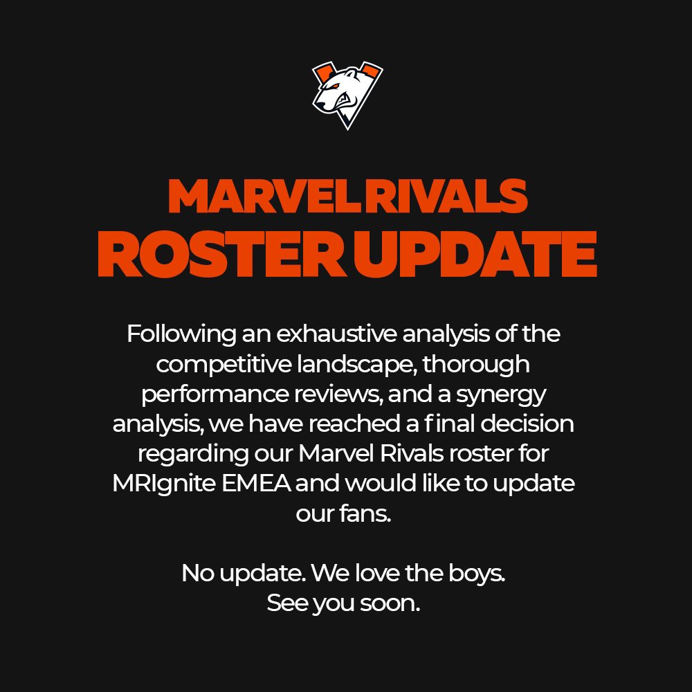 Virtus.pro Marvel Rivals tweet media
