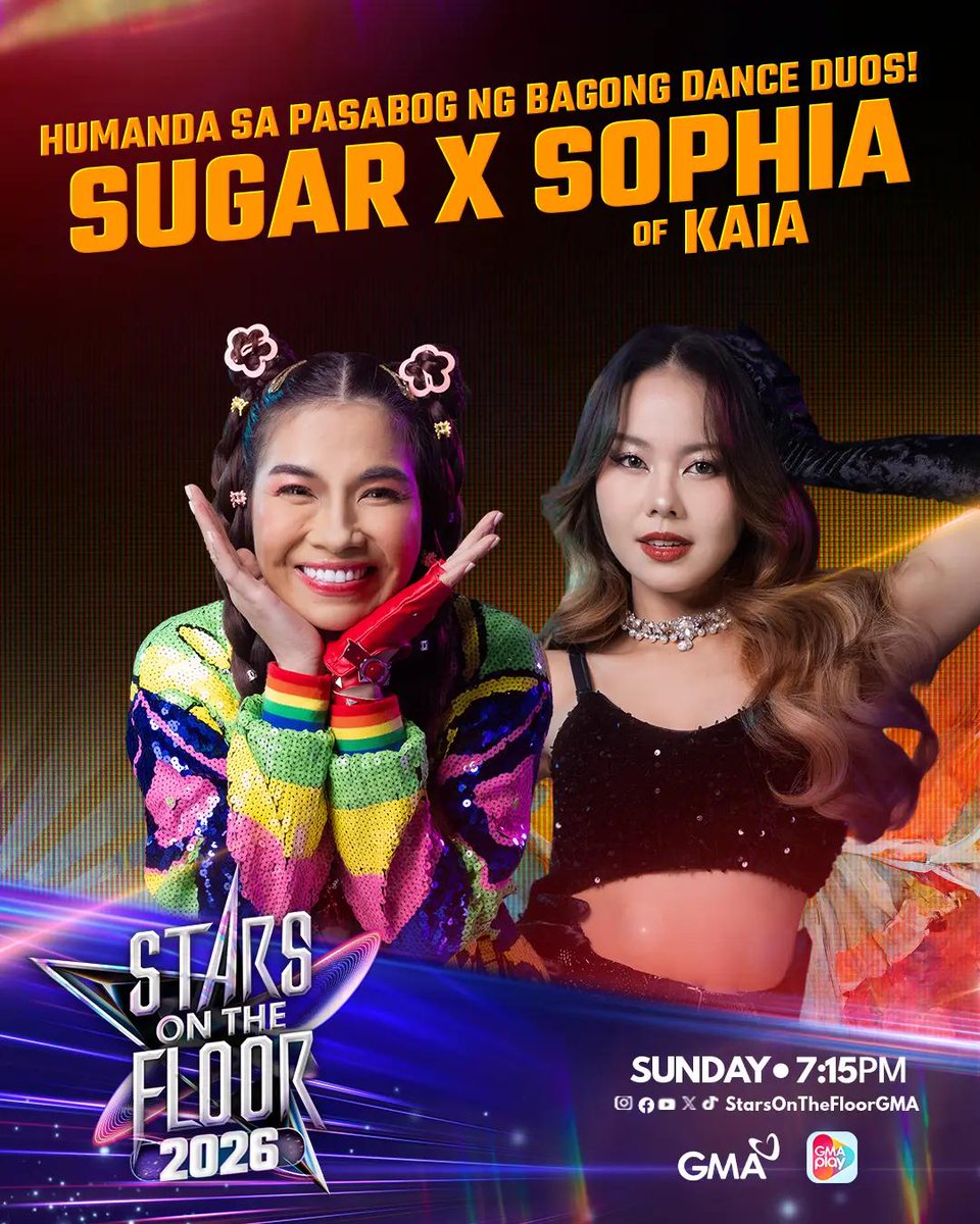 Handa ng painitin ang dance floor with their femme dance routine, Sugar and KAIA Sophia! 

#StarsOnTheFloor | Sundays, 7:15 PM
#SOTFPasabog #SugarMercado #KAIA_Sophia