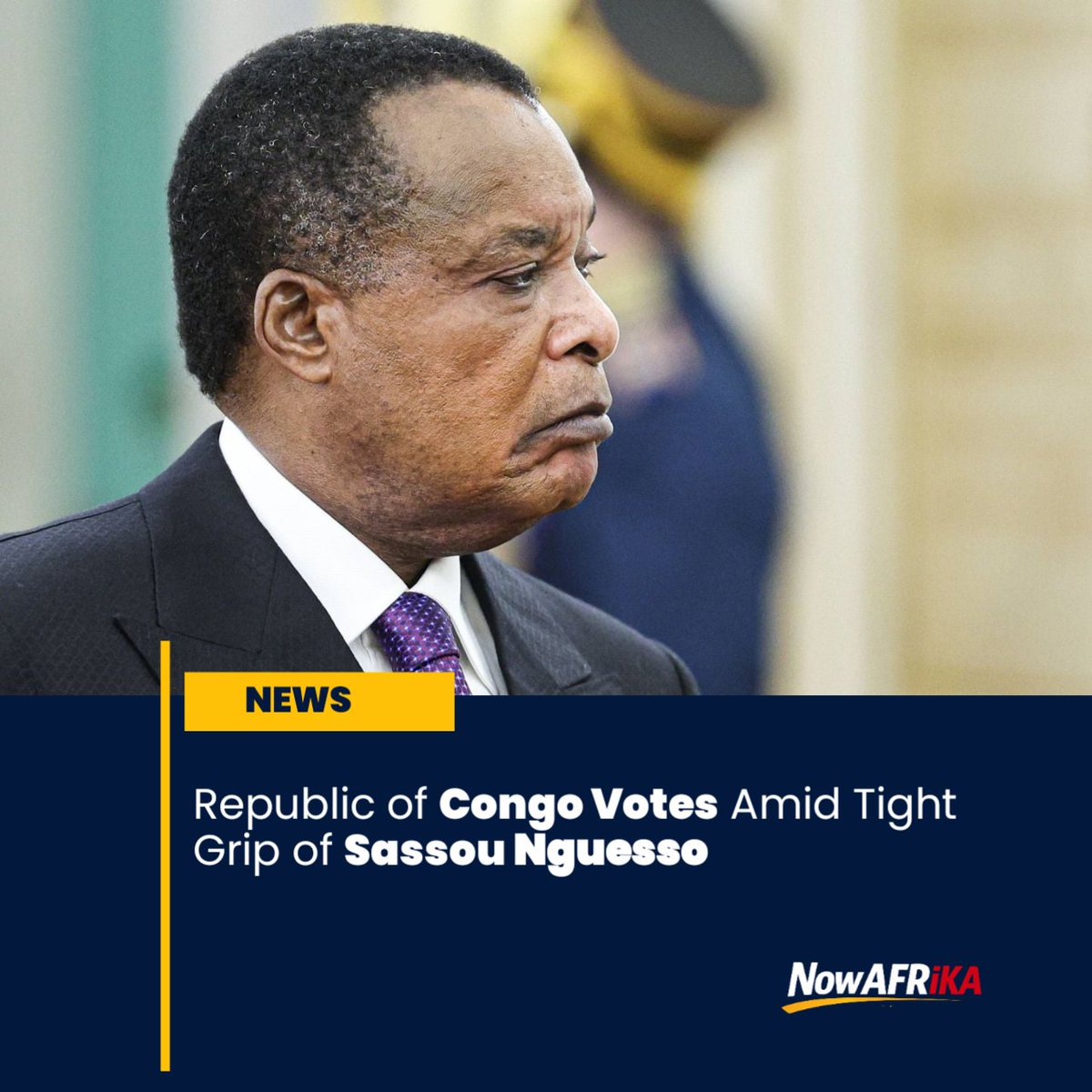 WesleyWe46049's tweet image. 82-year-old Denis Sassou Nguesso is set for another term as Congo votes today. Opposition boycotts, rivals jailed or exiled, turnout likely below 68%.
#CongoElection #SassouNguesso #AfricaPolitics #Elections2026 #Vote2026 #DemocracyWatch #Brazzaville